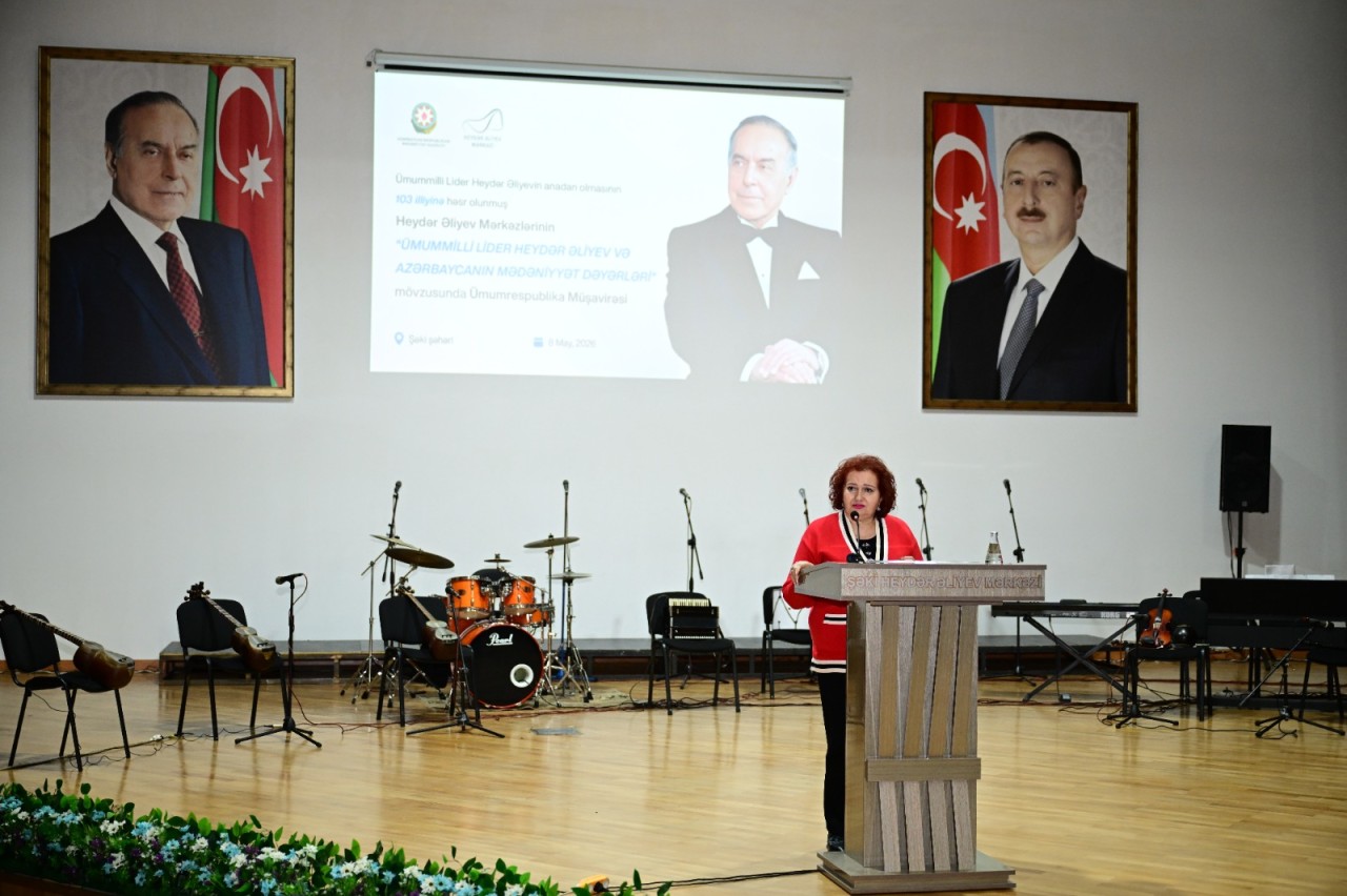 “Ümummilli Lider Heydər Əliyev və Azərbaycanın mədəniyyət dəyərləri” mövzusunda tədbir keçirildi - FOTOLAR